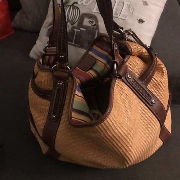 Fossil straw purse - Picture 2 of 3